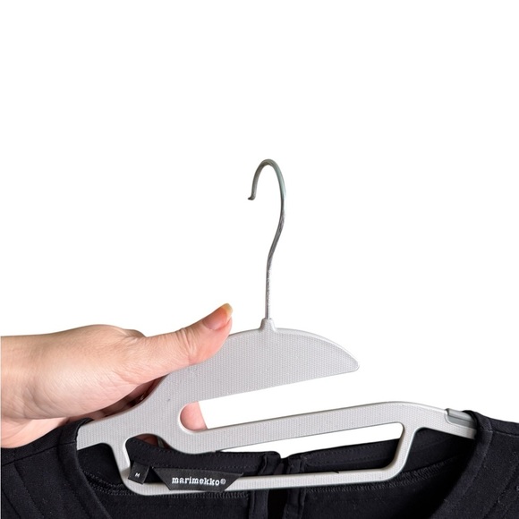 Marimekko Black Sheath Mini Dress Crew Neck - Picture 6 of 10